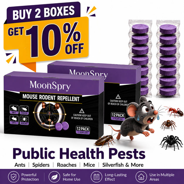 ✅ 10,000+ Happy Customers 🐭 All-Natural Peppermint & Cinnamon Pest & Rodent Repellent Pucks 🕷️🐍