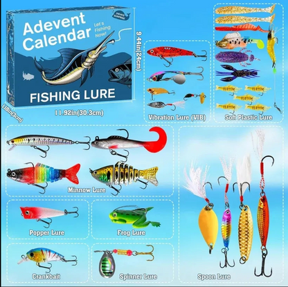 🎣 Fishing Advent Calendar 2026 (Limited Edition) -A Daily Surprise of Premium Fishing Treasures