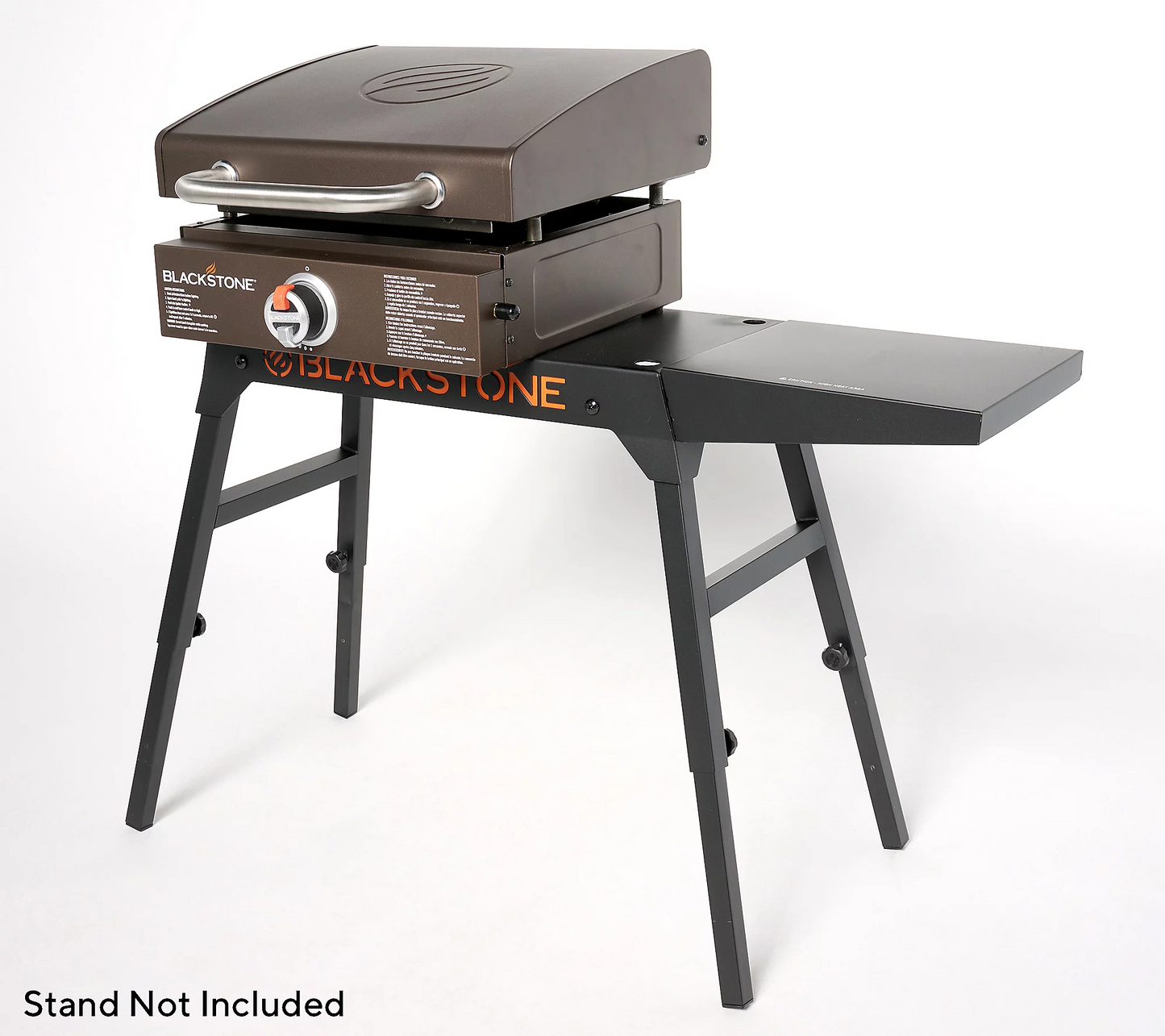 17" Portable Outdoor Griddle with Hood,Carry Bag & Tool Kit