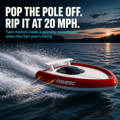 CastFar - RC Bait Delivery Fishing Boat